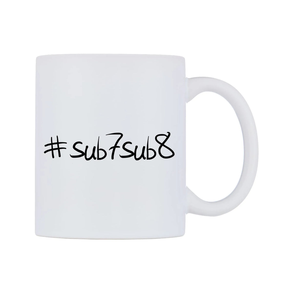 sub7sub8 Mug — mug, left side, on a white background