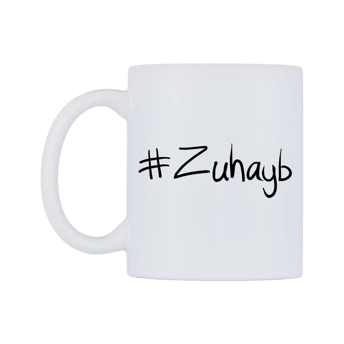 Zuhayb Mug — mug, right side, on a white background