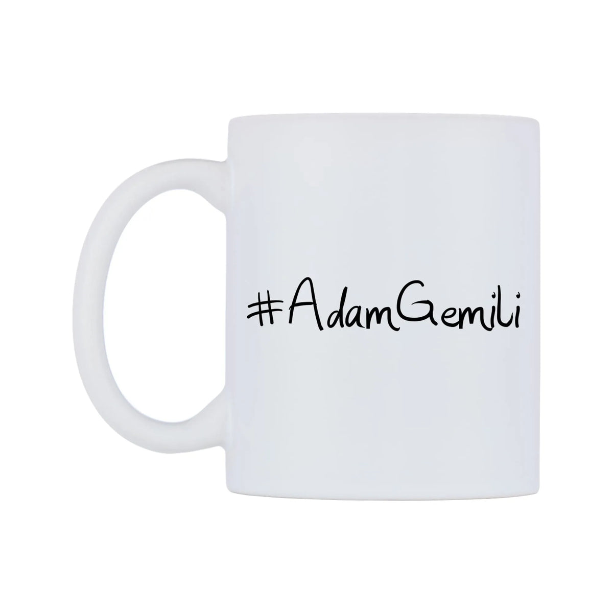 AdamGemili Mug — mug, right side, on a white background