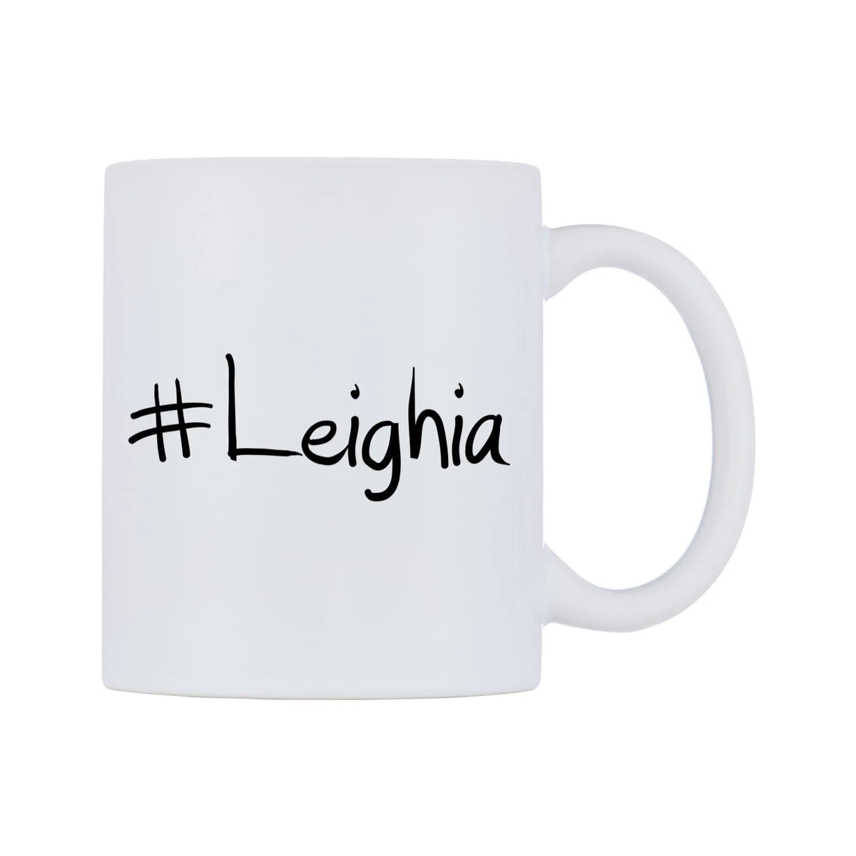Leighia Mug — mug, left side, on a white background