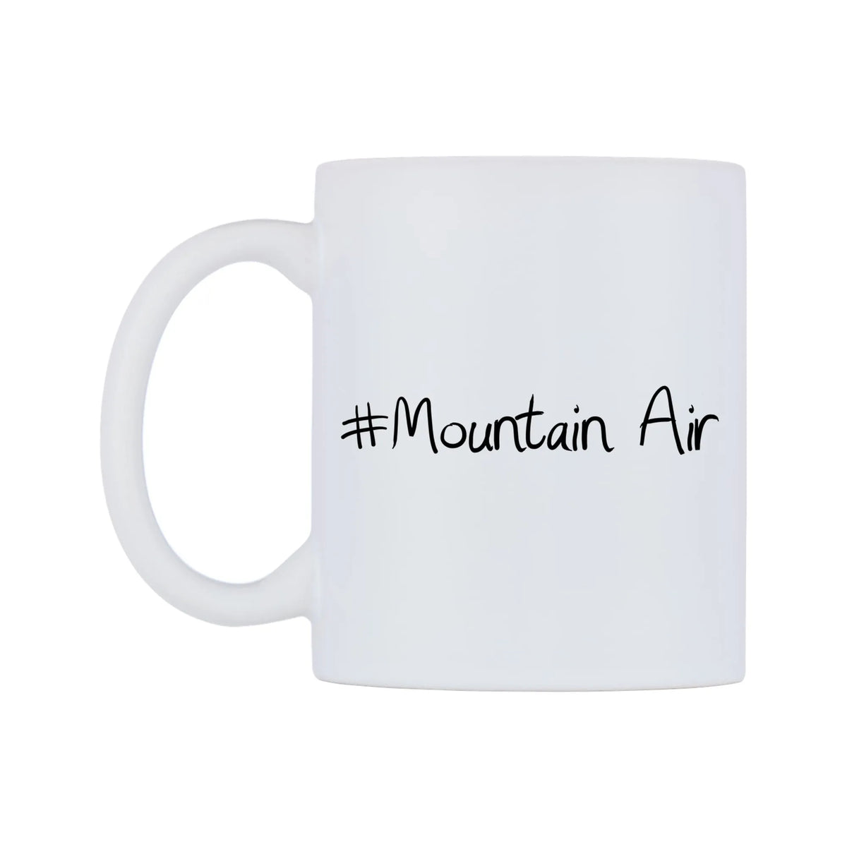 Mountain Air Mug — mug, right side, on a white background