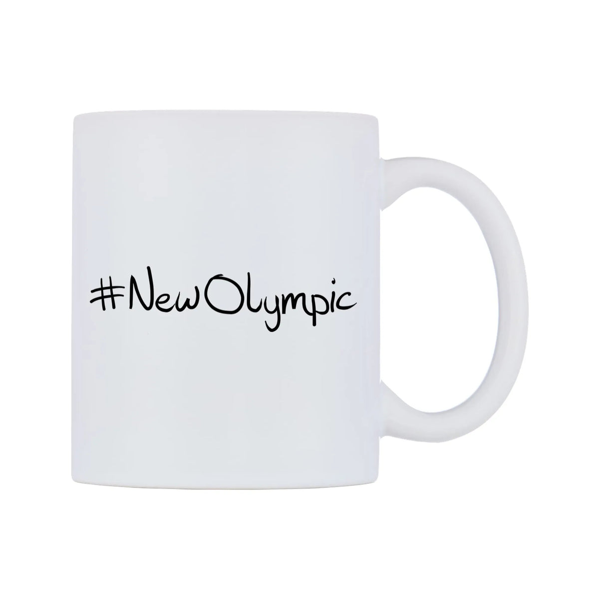 NewOlympic Mug — mug, left side, on a white background
