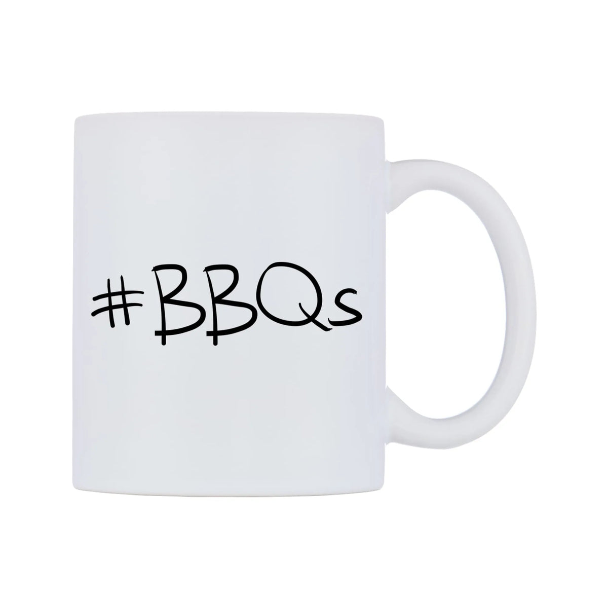 BBQs Mug — mug, left side, on a white background