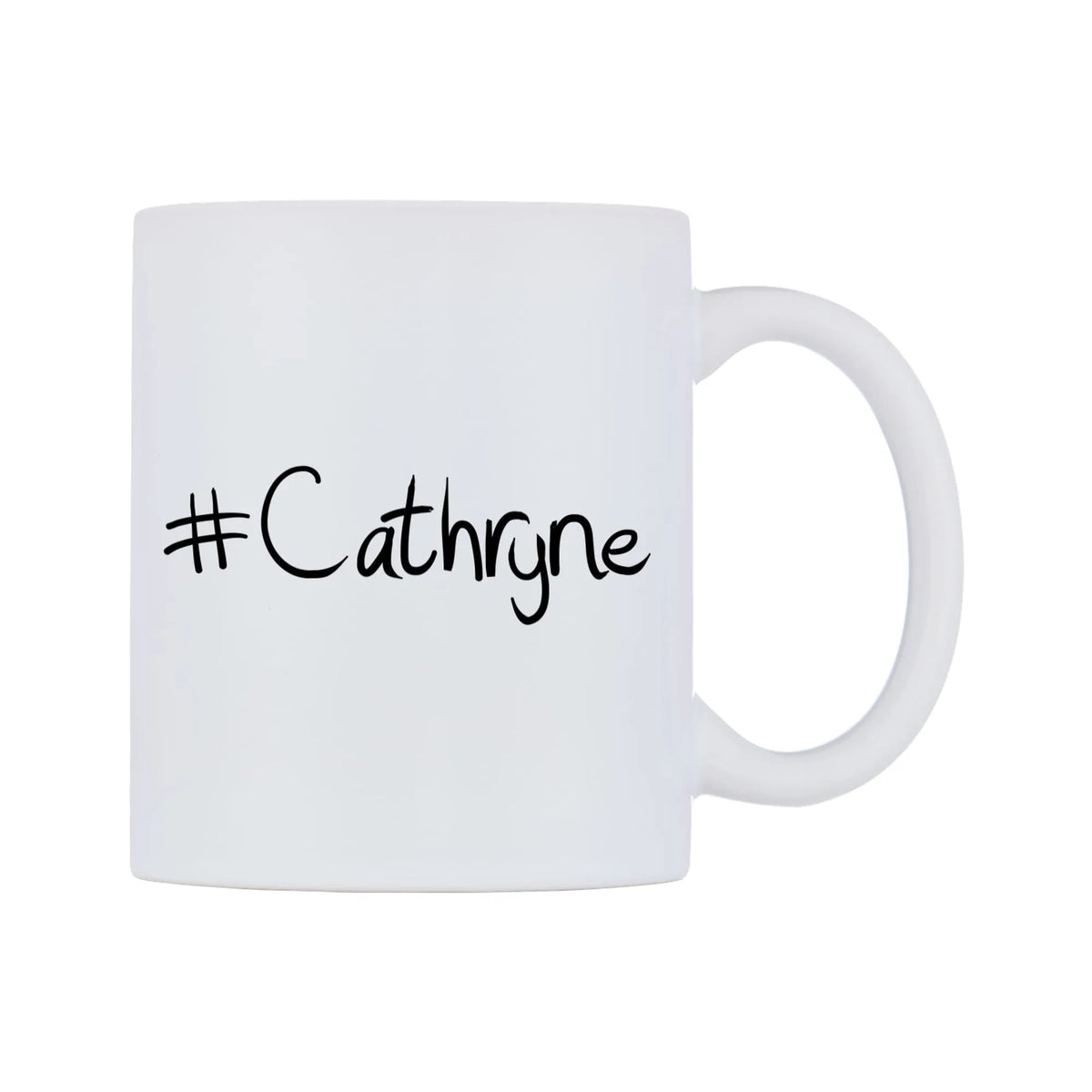 Cathryne Mug — mug, left side, on a white background