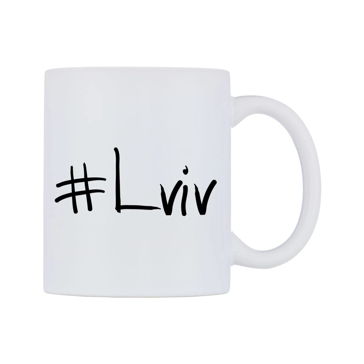 Lviv Mug — mug, left side, on a white background
