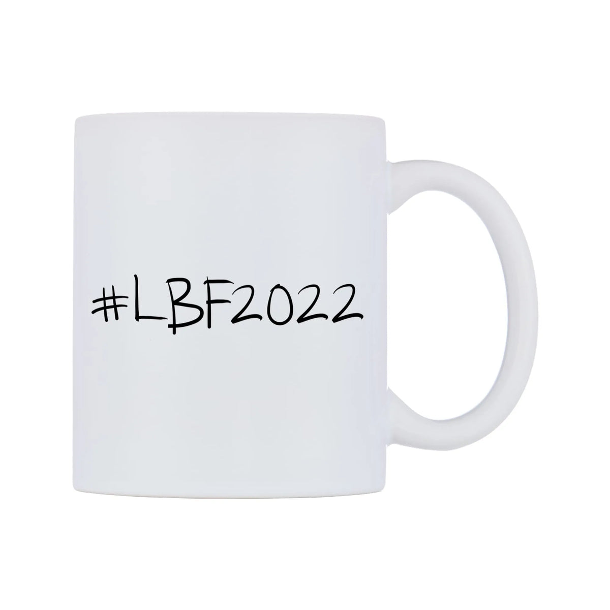 LBF2022 Mug — mug, left side, on a white background