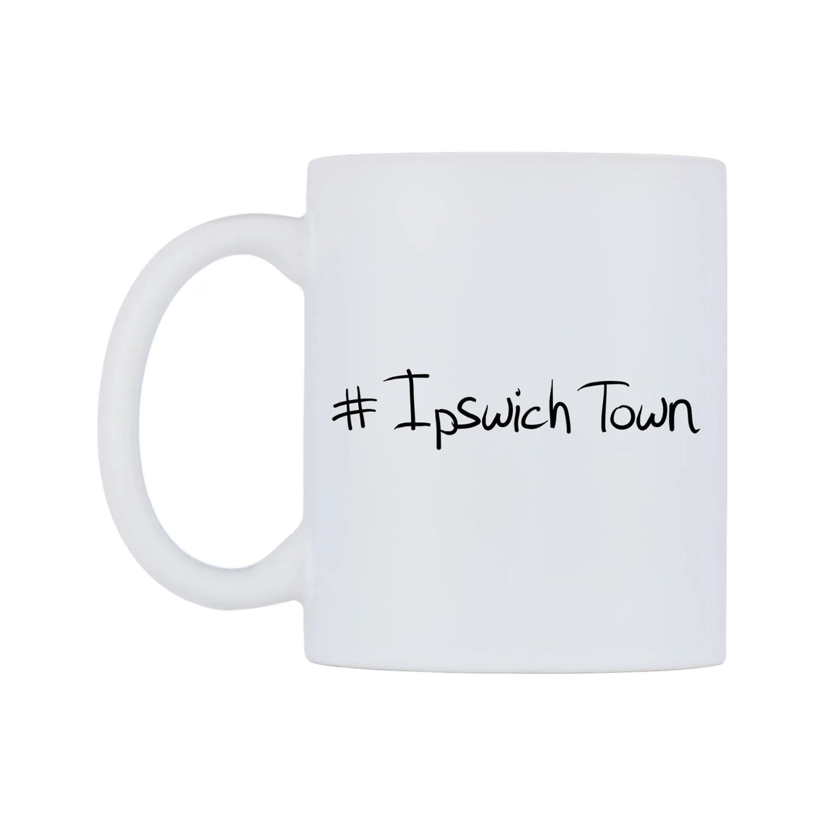IpswichTown Mug — mug, right side, on a white background