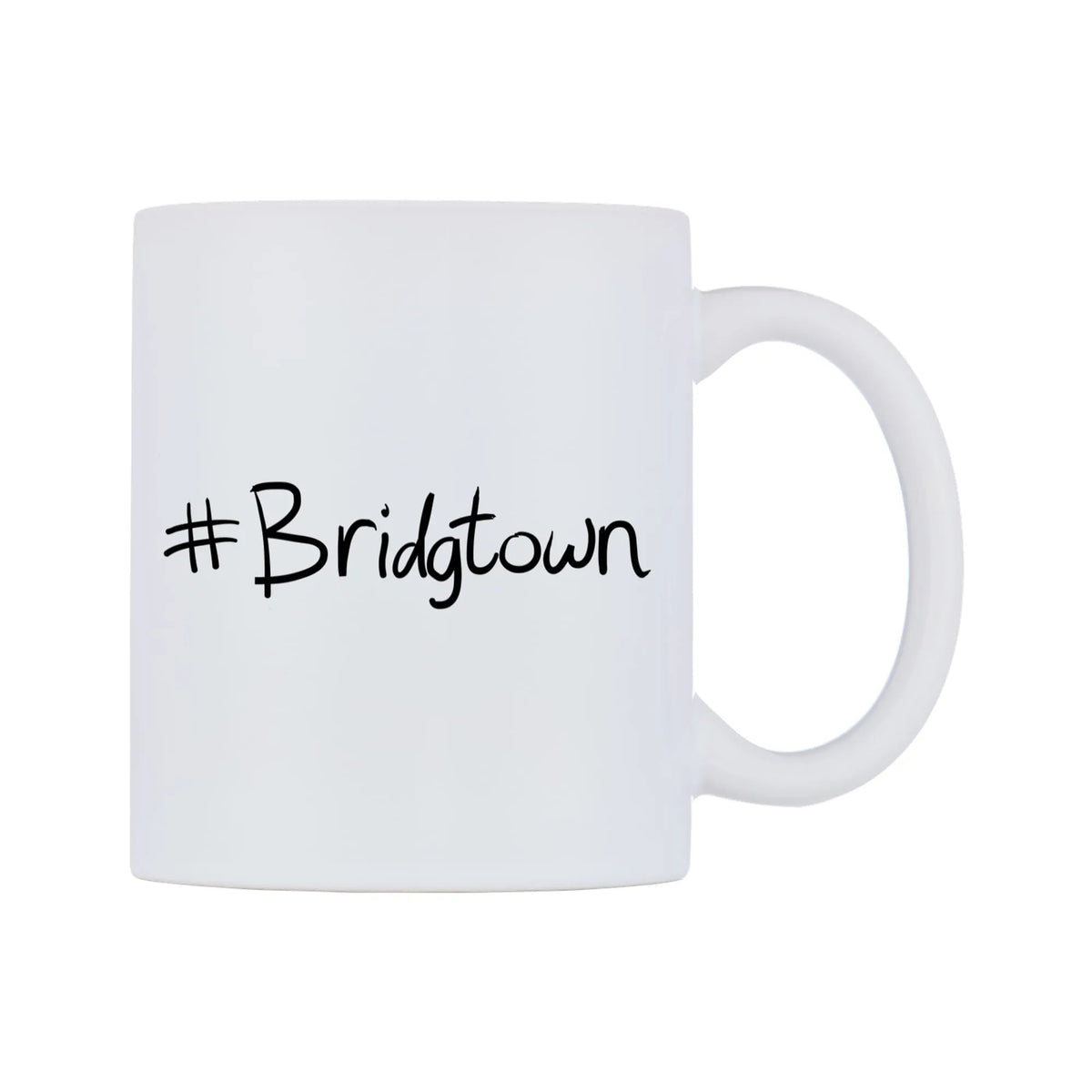 Bridgtown Mug — mug, left side, on a white background
