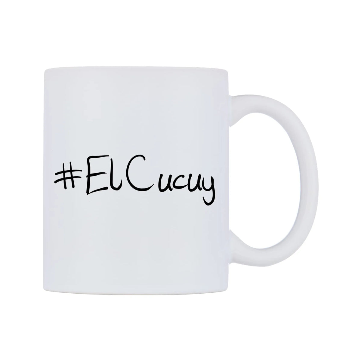 ElCucuy Mug — mug, left side, on a white background