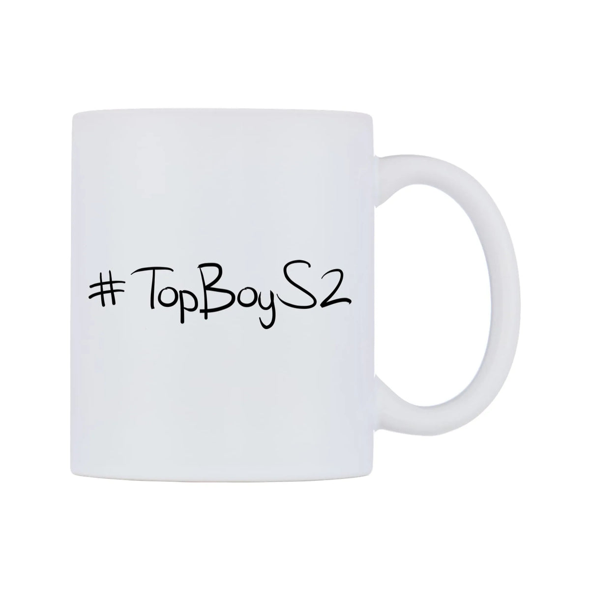 TopBoyS2 Mug — mug, left side, on a white background