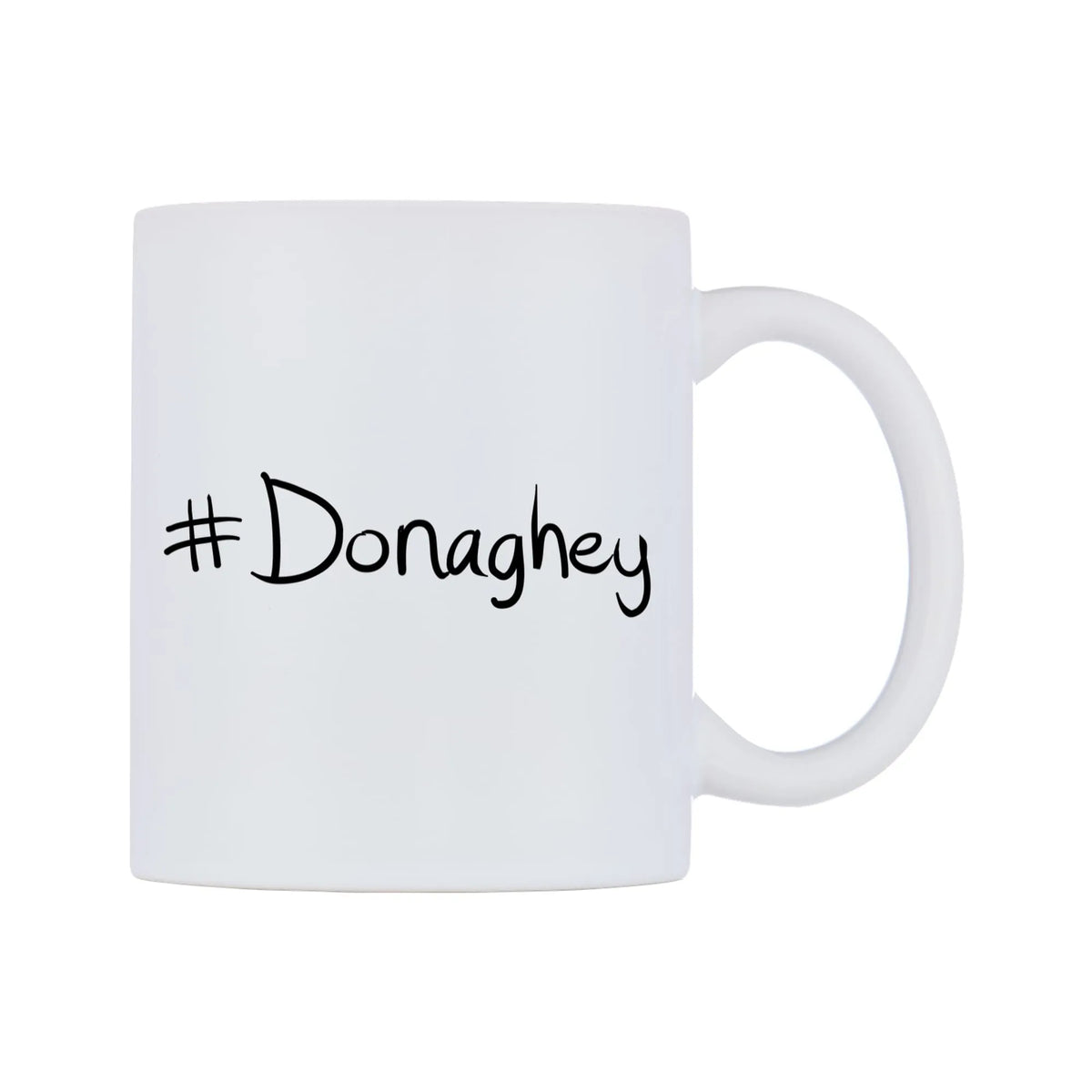 Donaghey Mug — mug, left side, on a white background
