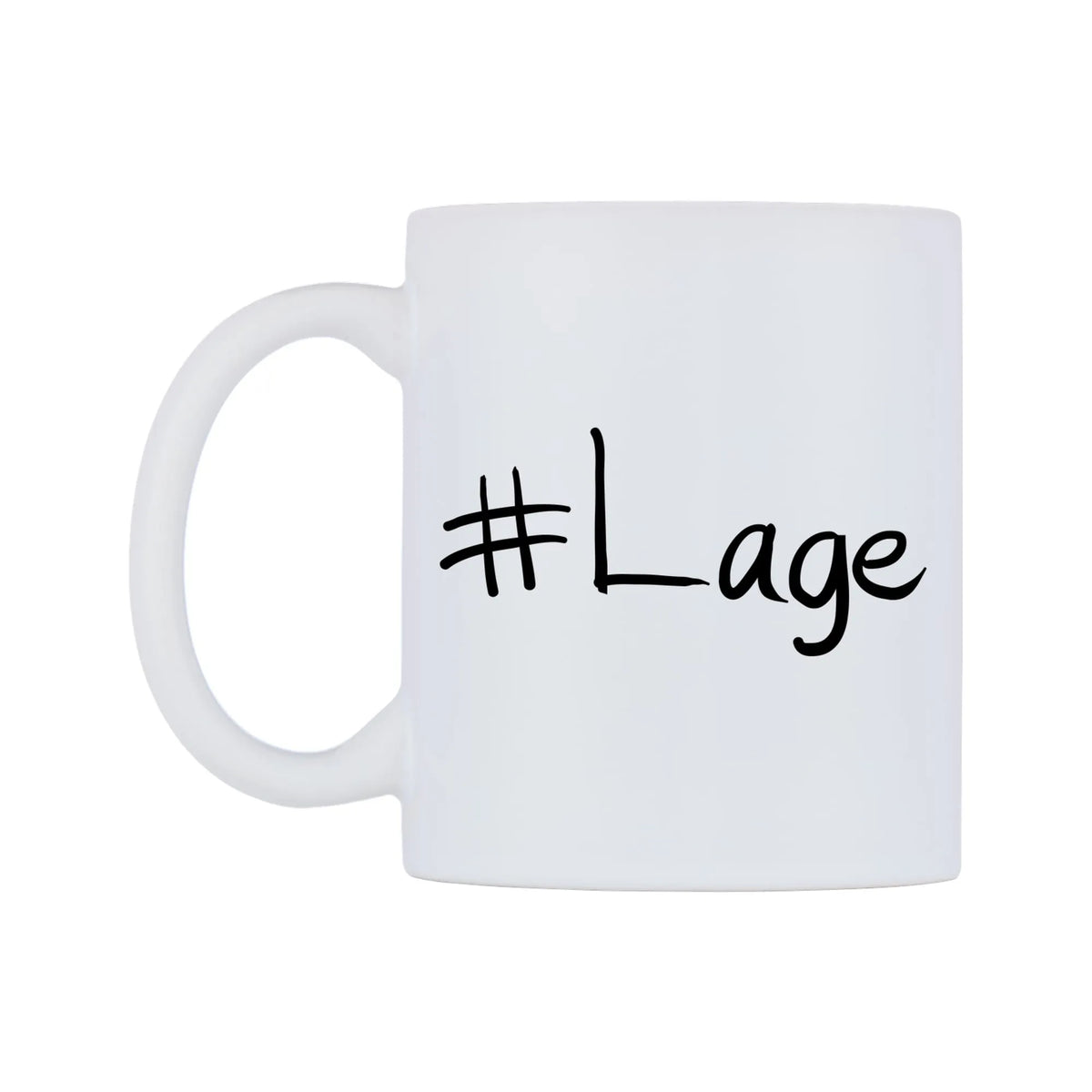 Lage Mug — mug, right side, on a white background