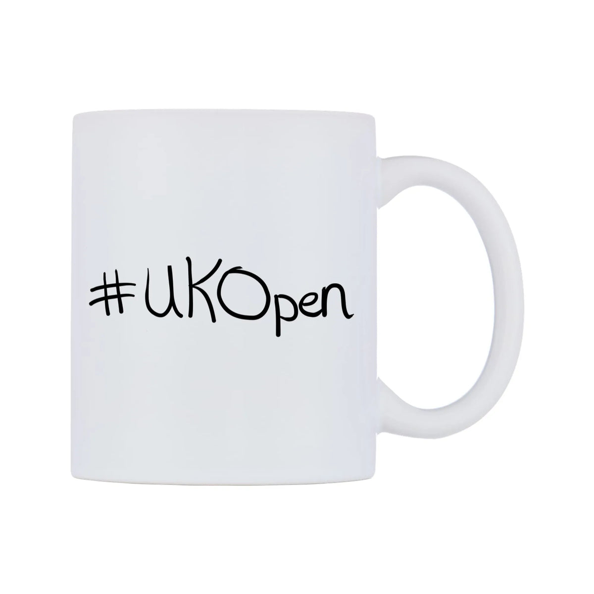 UKOpen Mug — mug, left side, on a white background