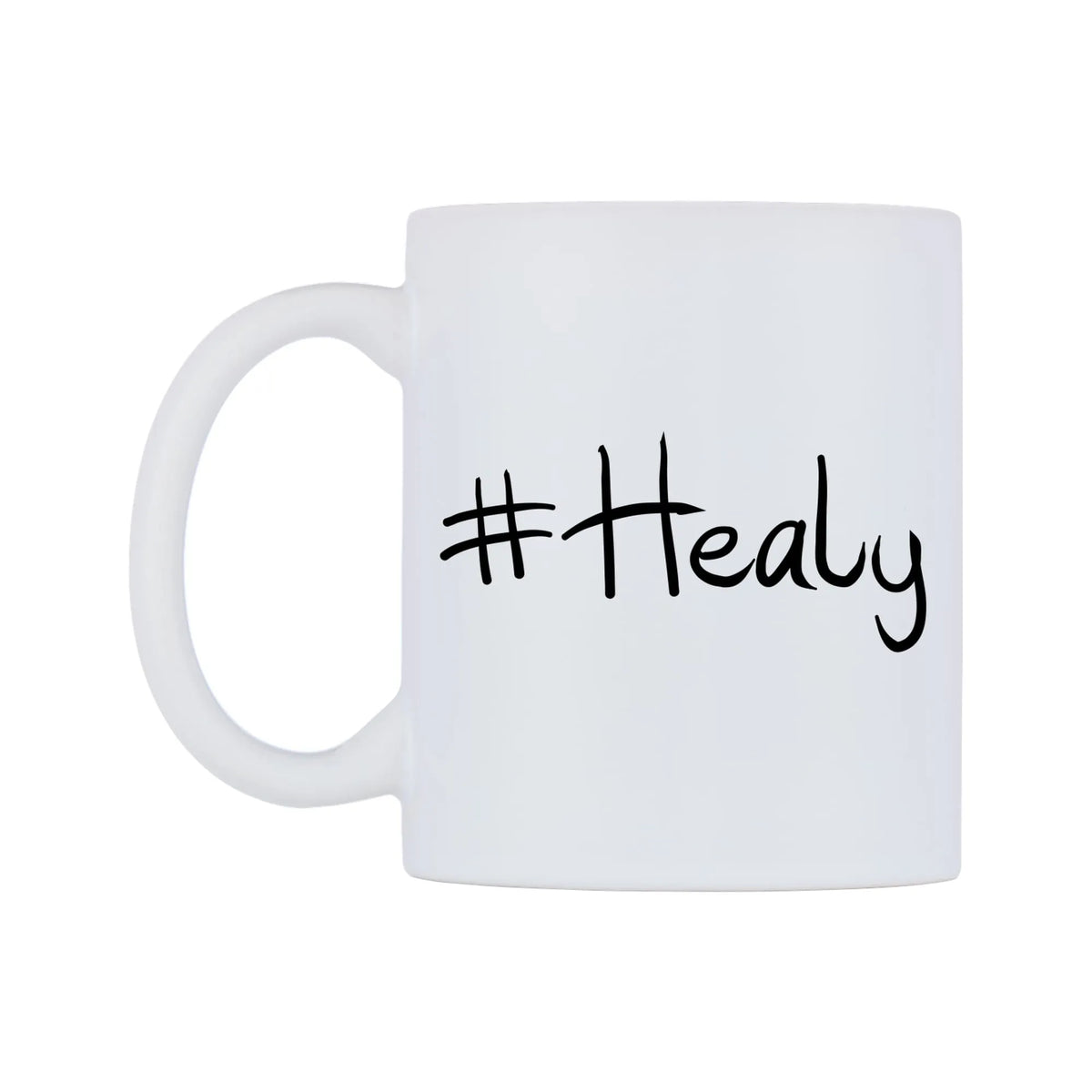 Healy Mug — mug, right side, on a white background