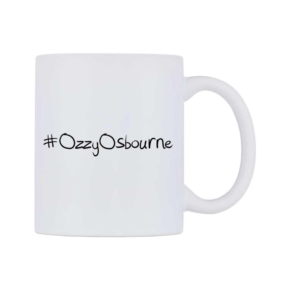 OzzyOsbourne Mug — mug, left side, on a white background
