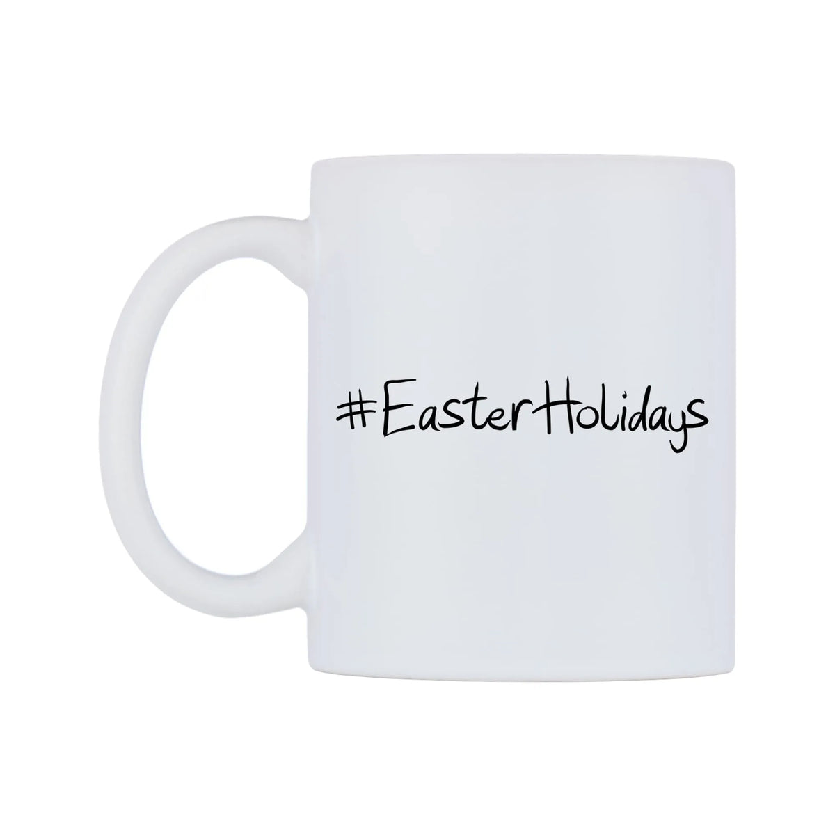 EasterHolidays Mug — mug, right side, on a white background