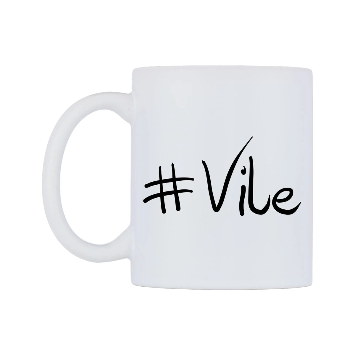 Vile Mug — mug, right side, on a white background