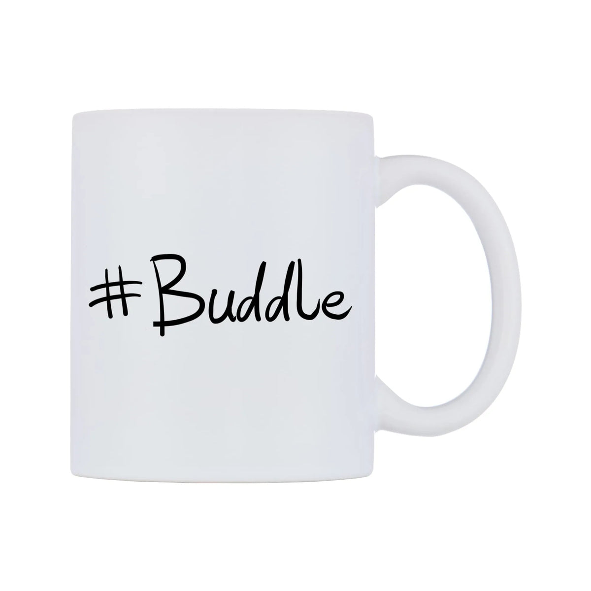 Buddle Mug — mug, left side, on a white background