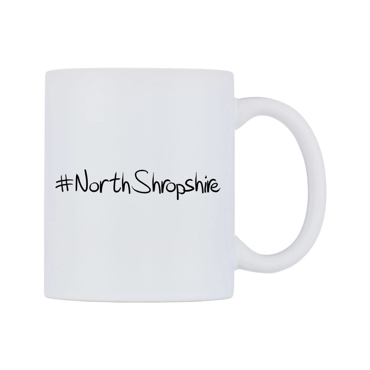 NorthShropshire Mug — mug, left side, on a white background