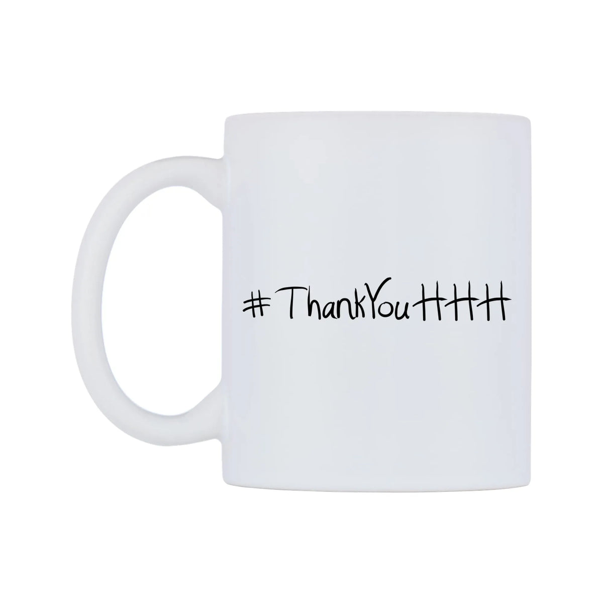 ThankYouHHH Mug — mug, right side, on a white background