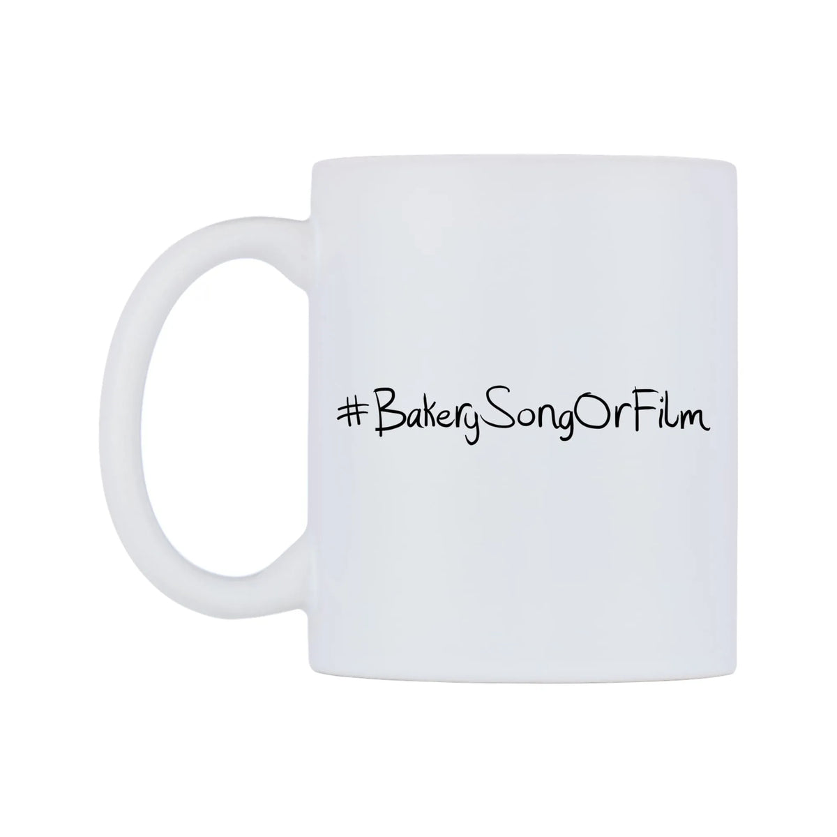 BakerySongOrFilm Mug — mug, right side, on a white background