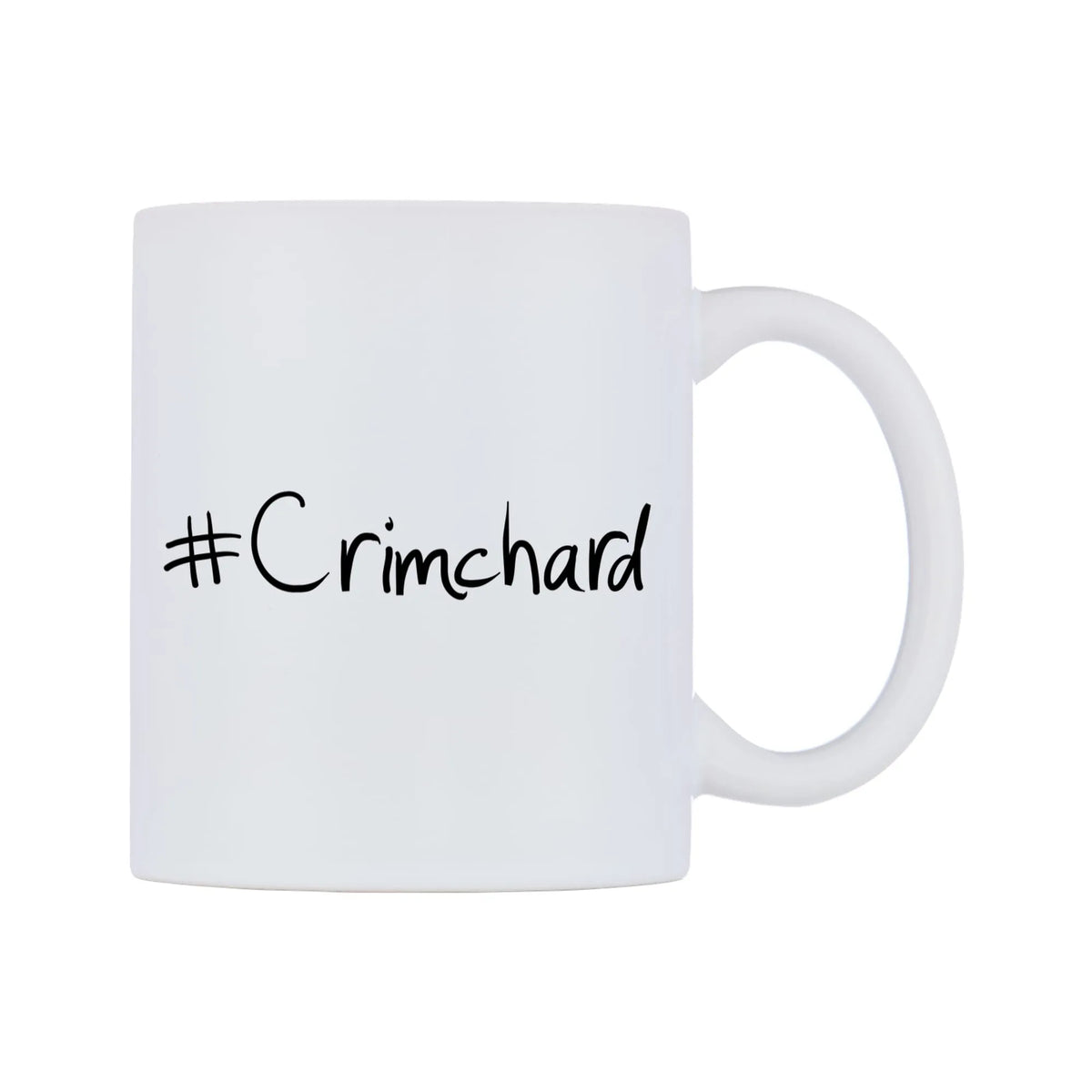 Crimchard Mug — mug, left side, on a white background