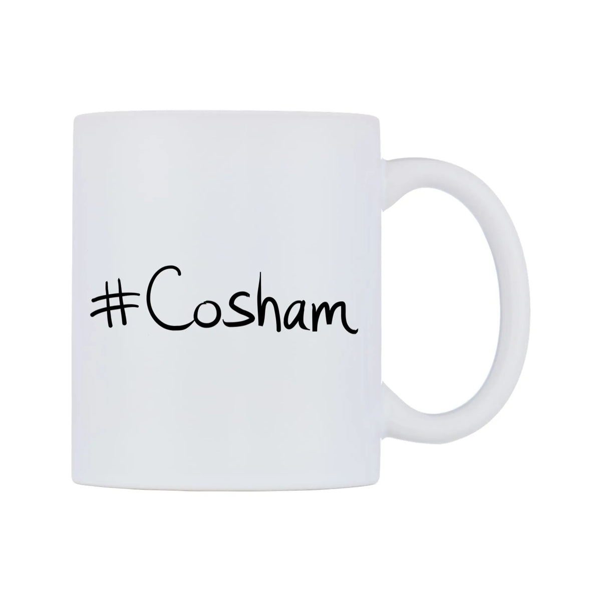 Cosham Mug — mug, left side, on a white background
