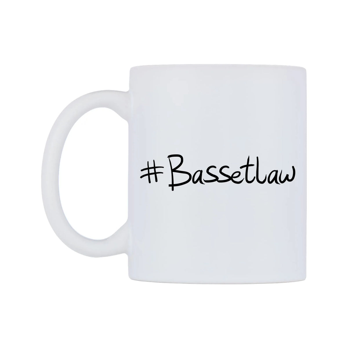 Bassetlaw Mug — mug, right side, on a white background