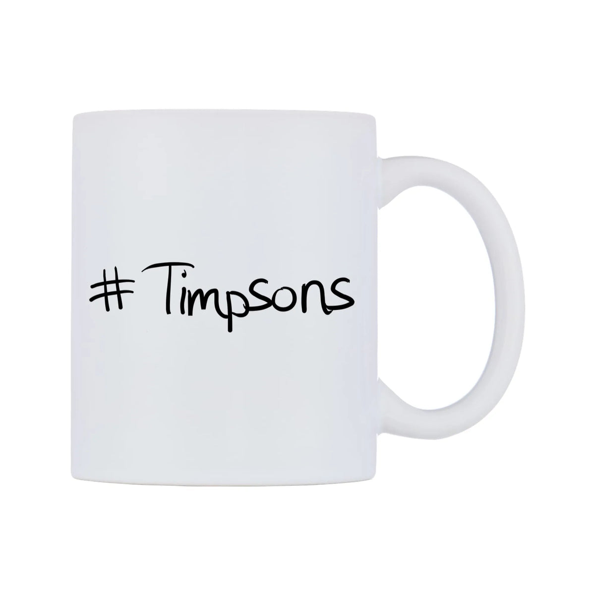 Timpsons Mug — mug, left side, on a white background