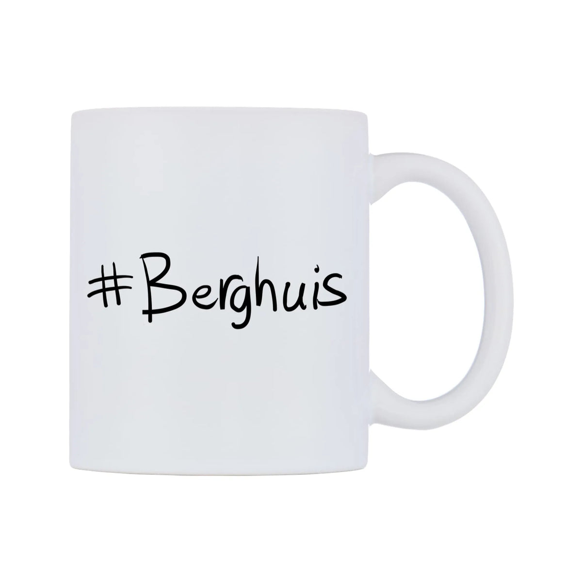 Berghuis Mug — mug, left side, on a white background