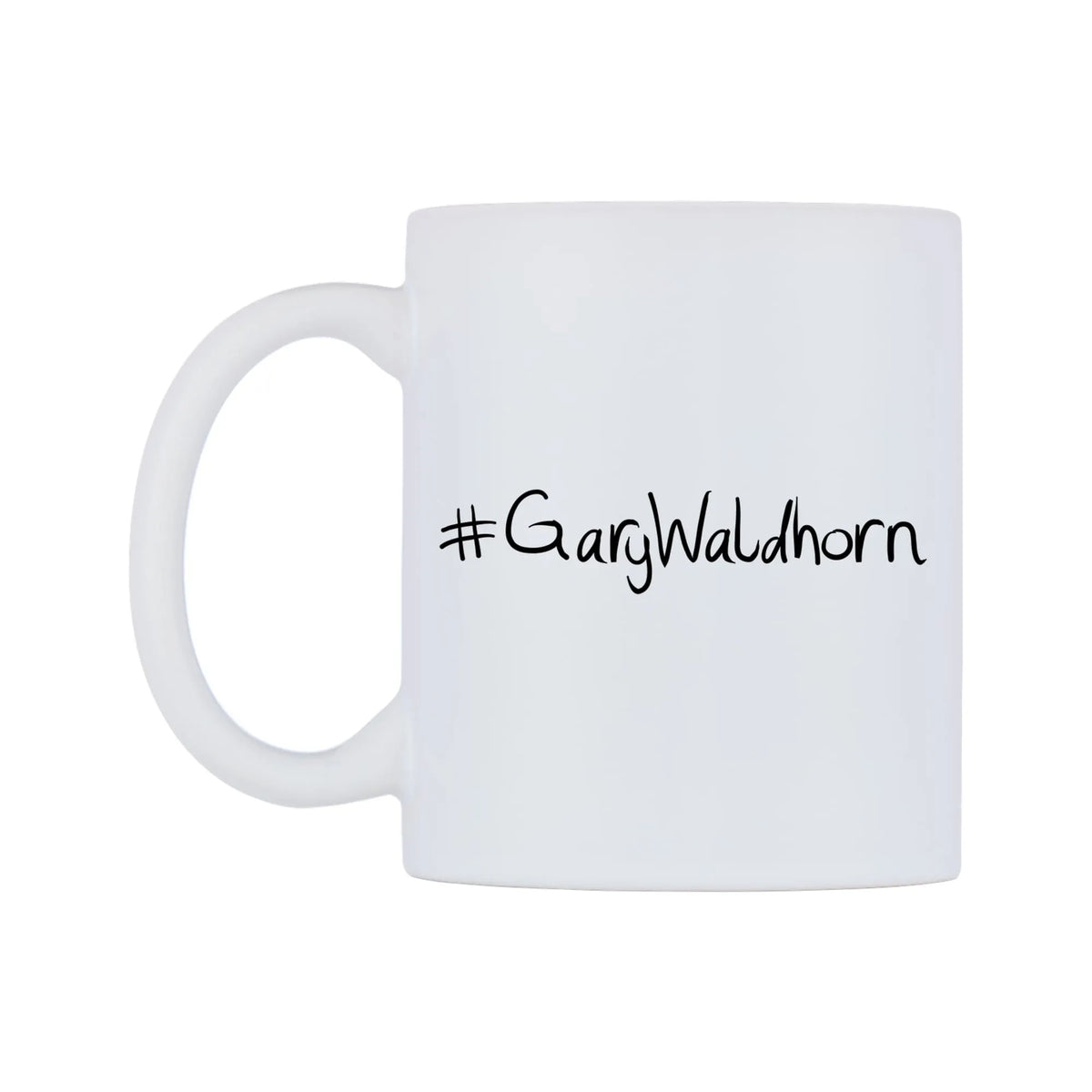 GaryWaldhorn Mug — mug, right side, on a white background