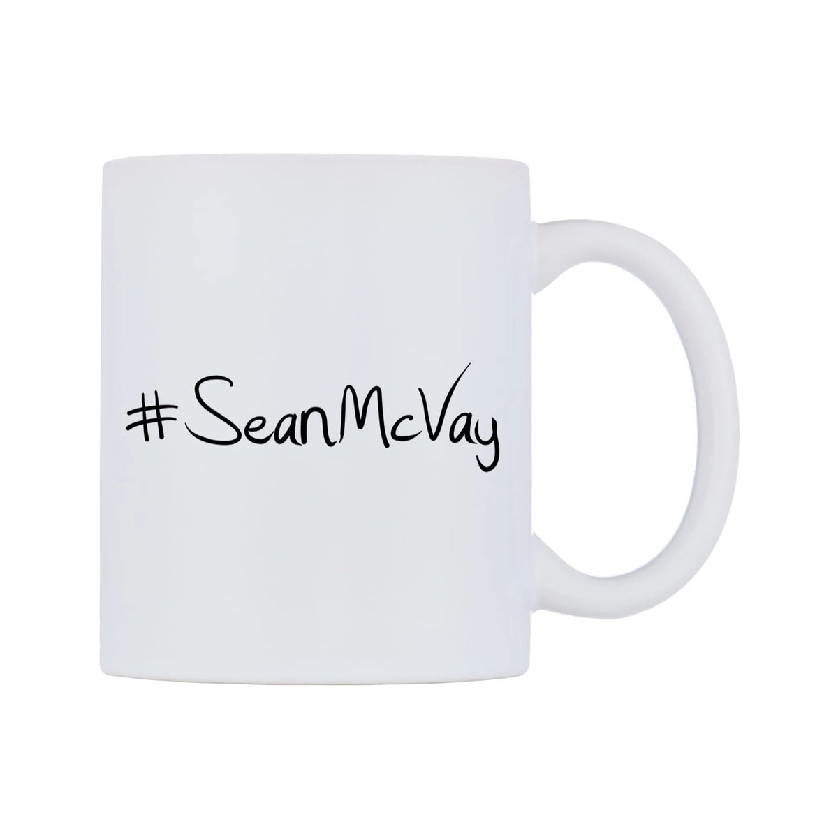SeanMcVay Mug — mug, left side, on a white background