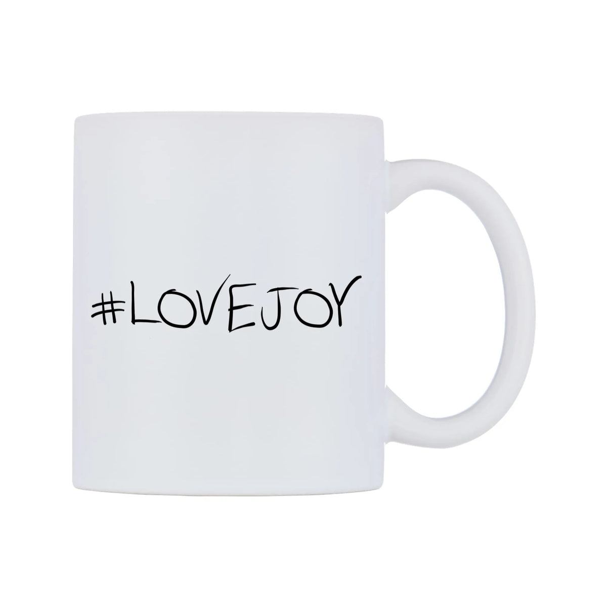 LOVEJOY Mug — mug, left side, on a white background