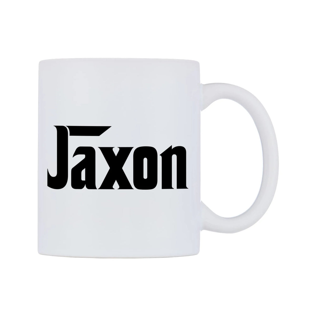 Jaxon - Godfather Themed Mug — white 11oz gloss mug, left side, on a white background