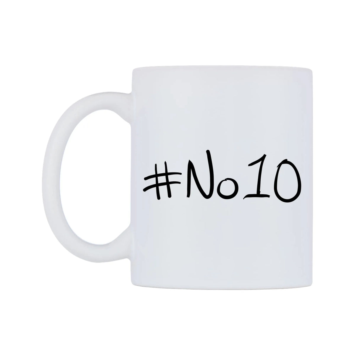 No10 Mug — mug, right side, on a white background