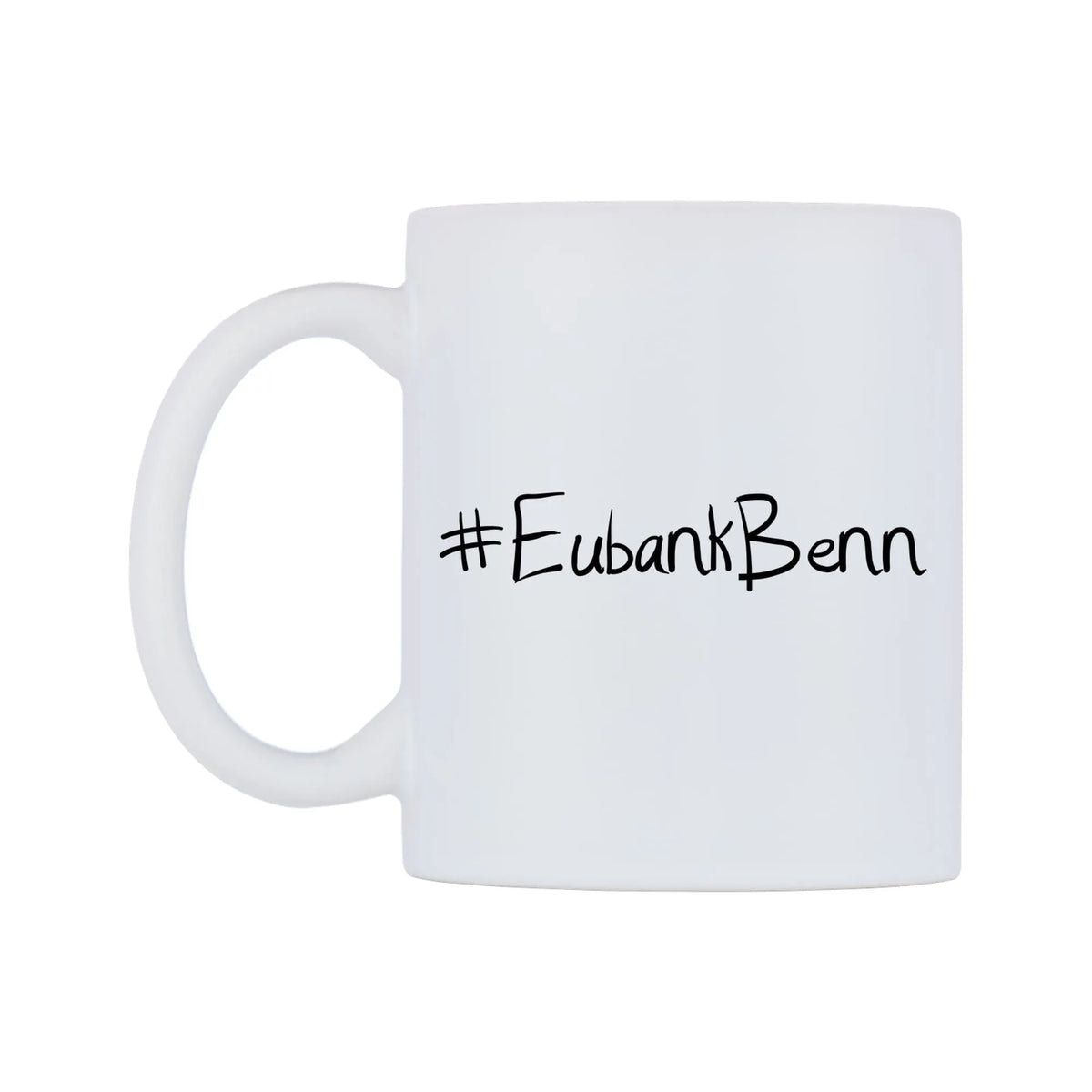 EubankBenn Mug — mug, right side, on a white background