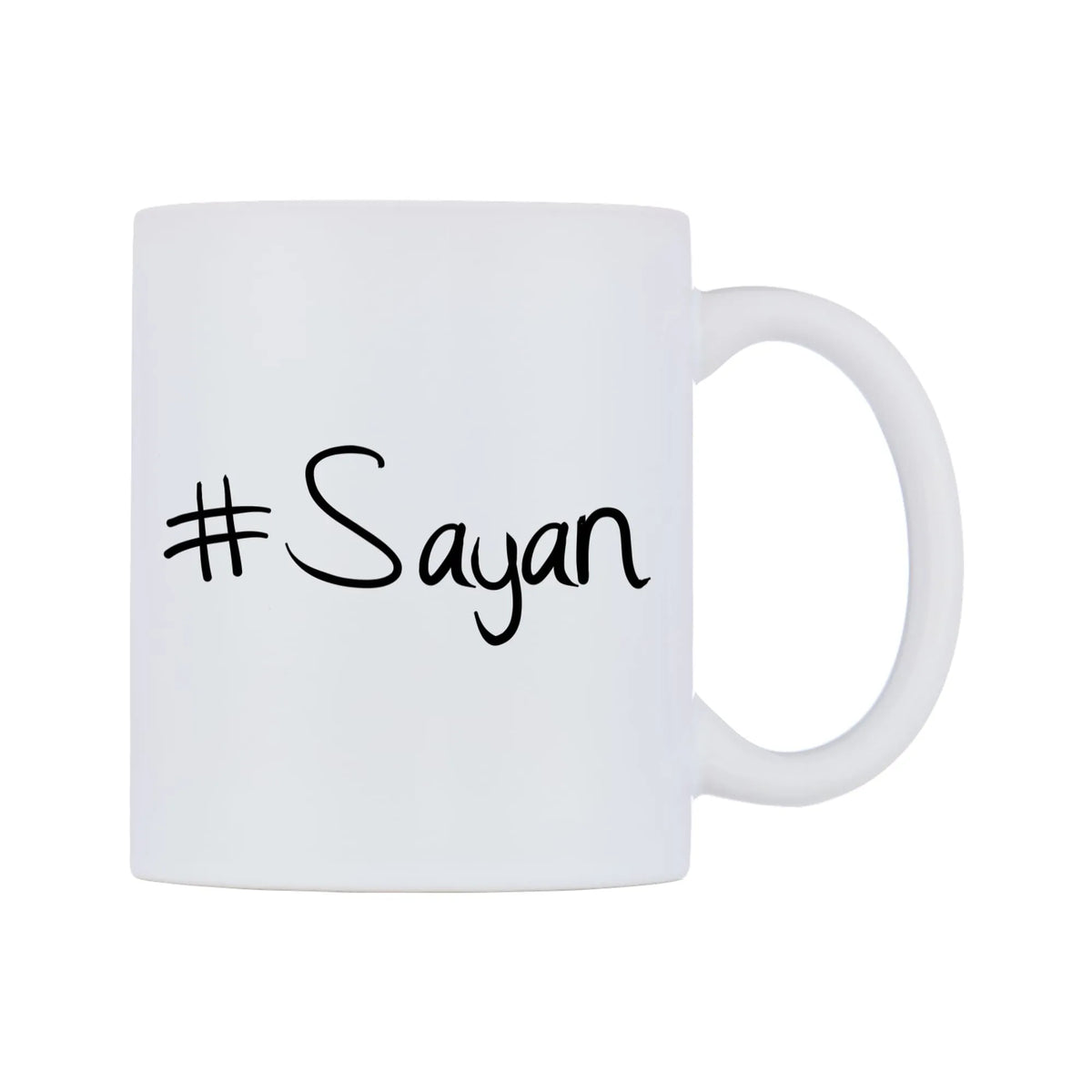 Sayan Mug — mug, left side, on a white background