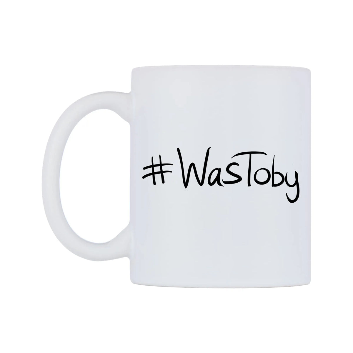 WasToby Mug — mug, right side, on a white background