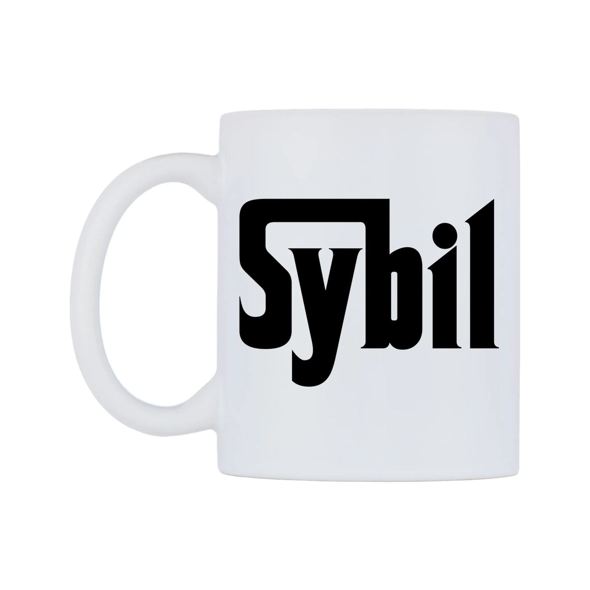 Sybil - Godfather Themed Mug — white 11oz gloss mug, right side, on a white background