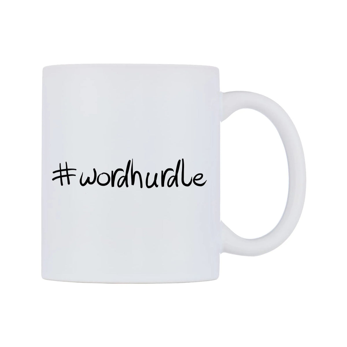 wordhurdle Mug — mug, left side, on a white background