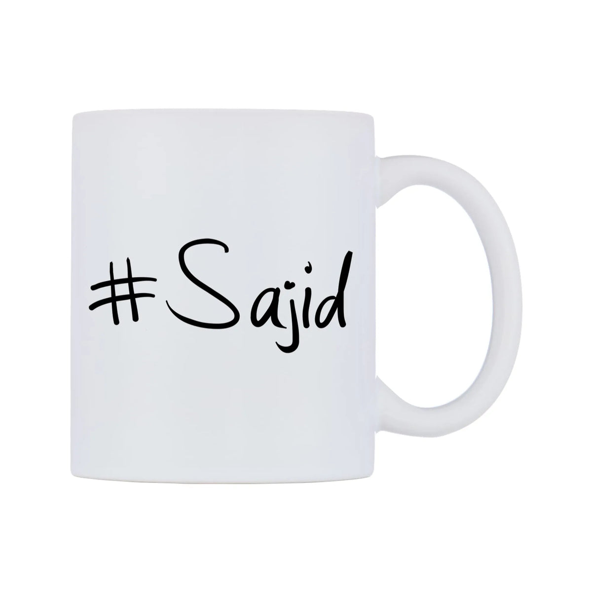 Sajid Mug — mug, left side, on a white background