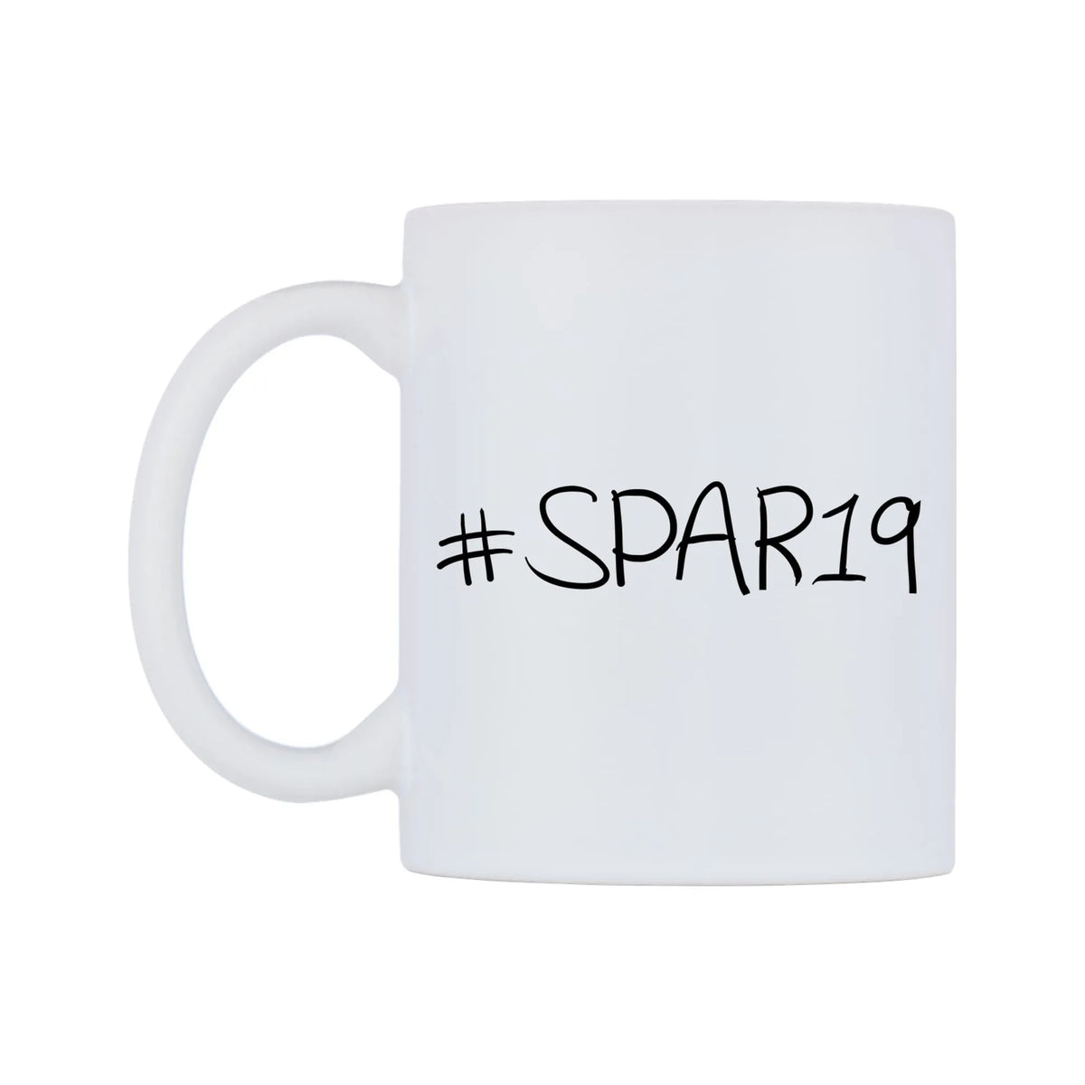 SPAR19 Mug — mug, right side, on a white background