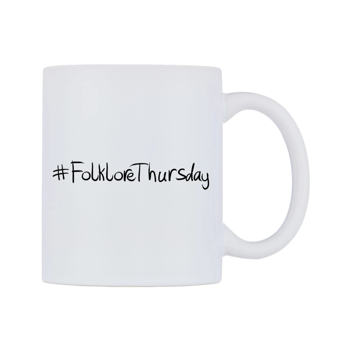 FolkloreThursday Mug — mug, left side, on a white background