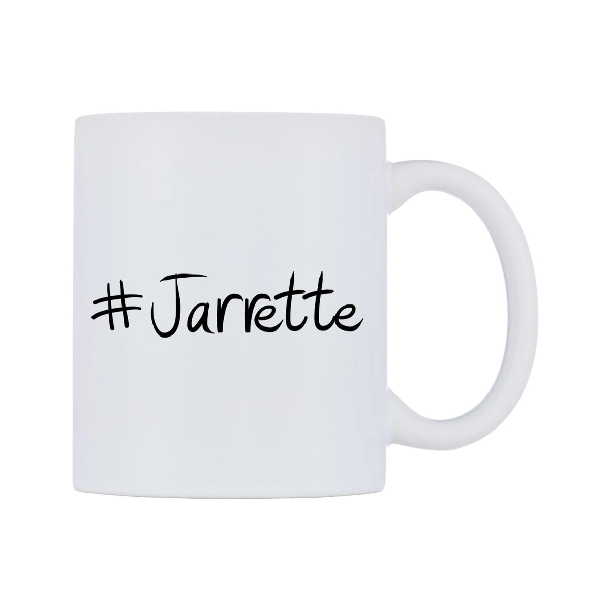 Jarrette Mug — mug, left side, on a white background