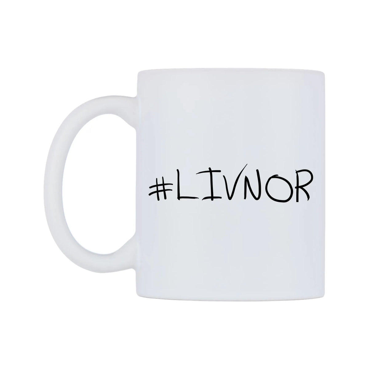 LIVNOR Mug — mug, right side, on a white background