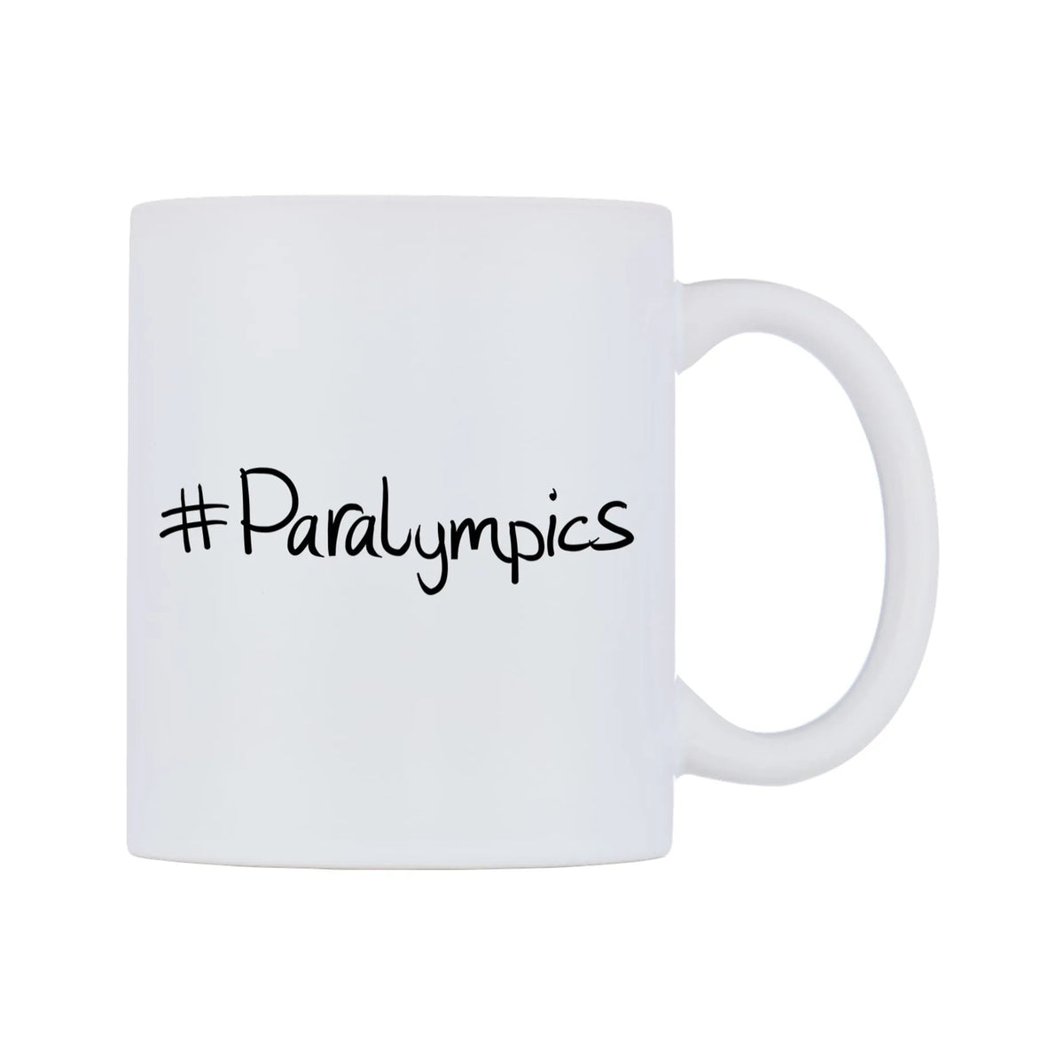 Paralympics Mug — mug, left side, on a white background