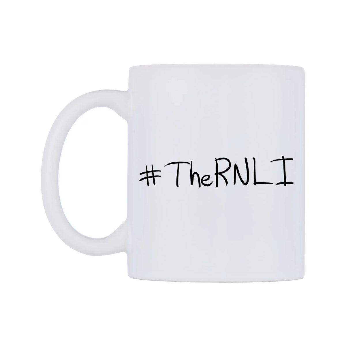 TheRNLI Mug — mug, right side, on a white background