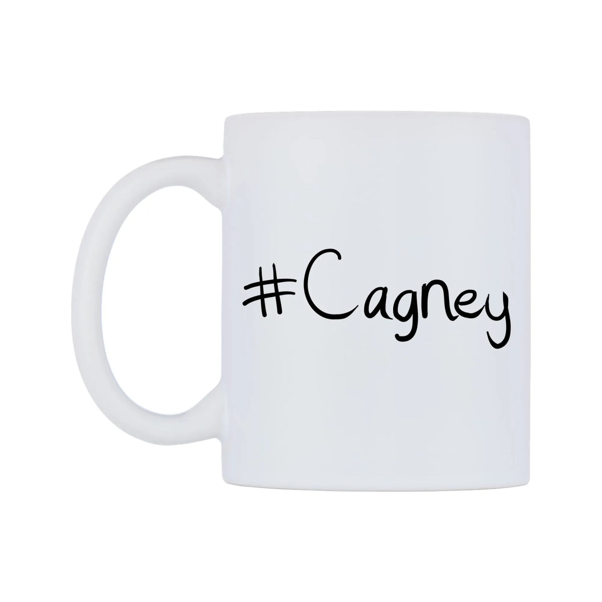 Cagney Mug — mug, right side, on a white background