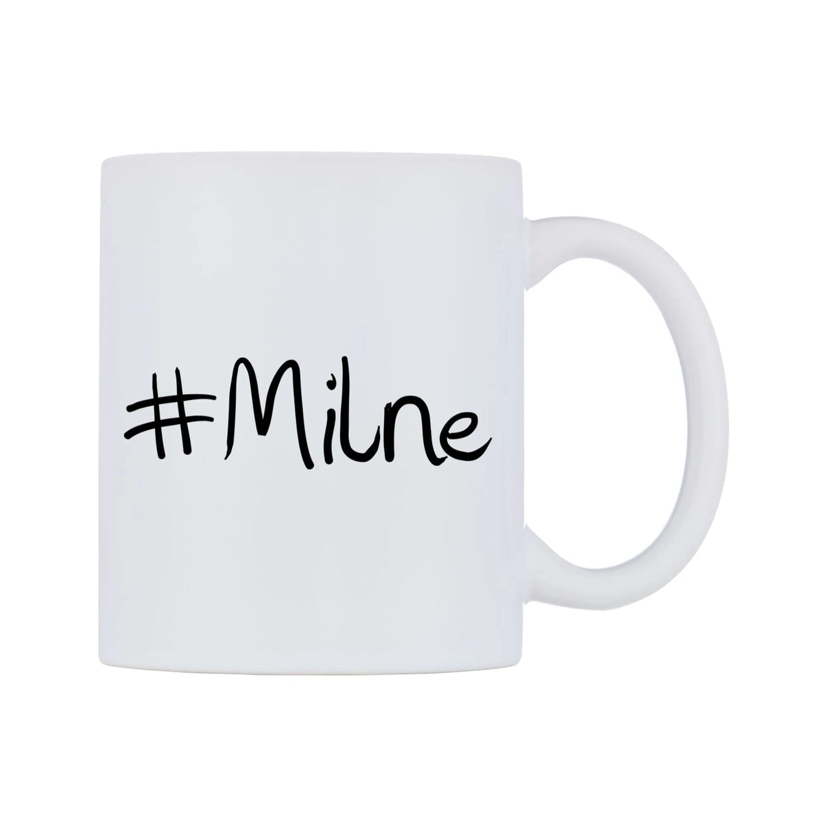 Milne Mug — mug, left side, on a white background