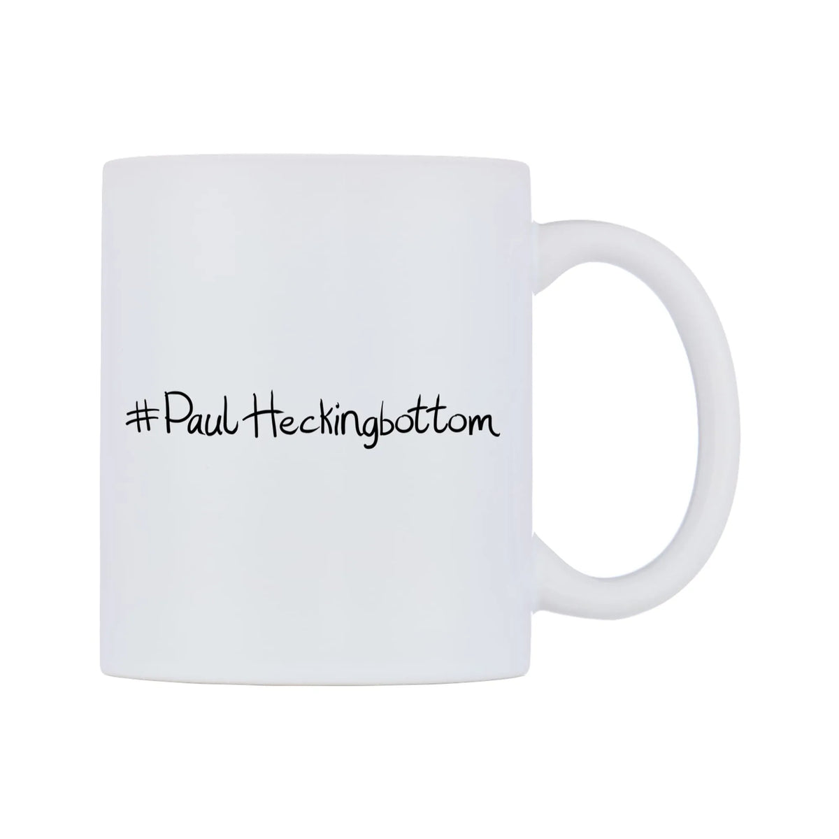 PaulHeckingbottom Mug — mug, left side, on a white background